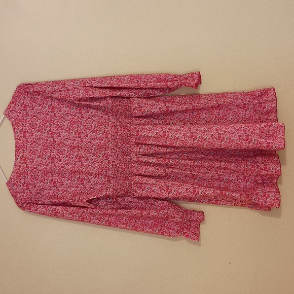 NWT Pink Floral Mini Dress - Picture 3 of 3